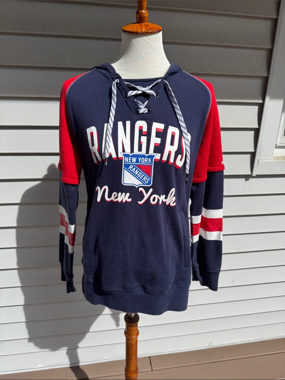 NHL New York Rangers Hockey Hoodie Reebok